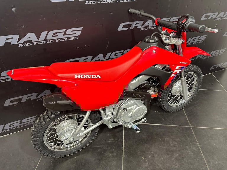 Honda CRF 110 2025 NEW 4 STROKE JUNIOR FUN BIKE AT CRAIGS MOTORCYCLES