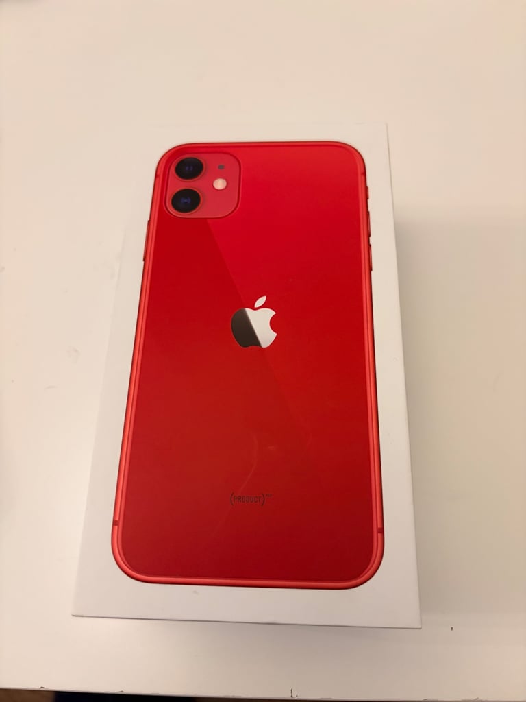 iPhone 11 Product (RED) 64gb Boxed 