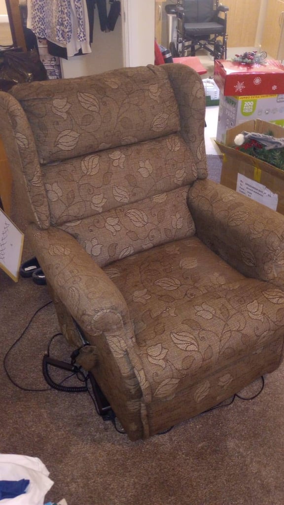 image for Remote control reclining armchair