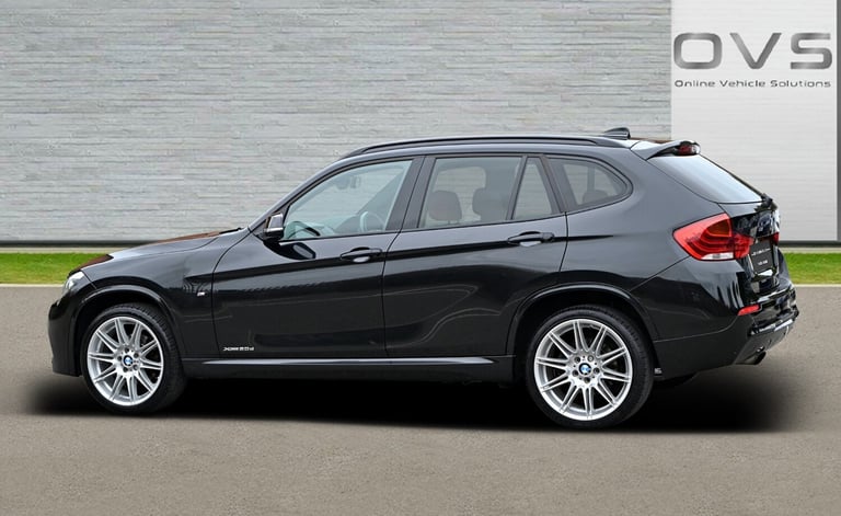 BMW X1 M SPORT 2.0d DIESEL X-DRIVE/4X4 AUTO 5DR HATCHBACK 2014 [64] BLACK