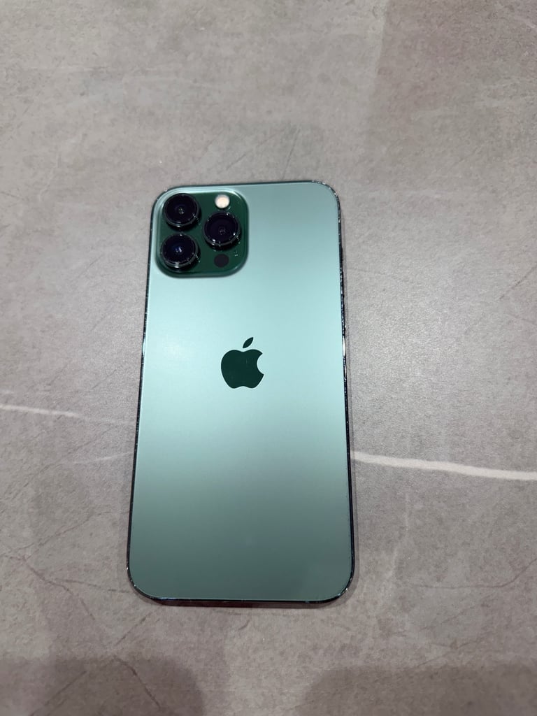 image for Apple I phone 13 pro max 128gb alpine green
