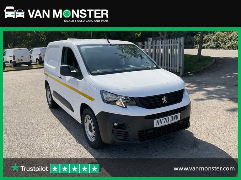 2020 Peugeot Partner 1000 1.5 Bluehdi 100 Grip Van Small Van Diesel Manual