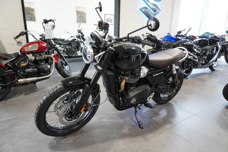 Triumph Scrambler 1200X, 2025, Jet Black. IN STOCK NOW