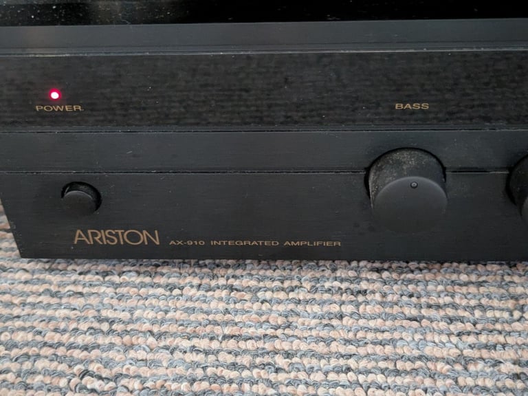 Technics RS-TR255 Stereo Double Cassette Deck with Ariston Amplifier and speakers