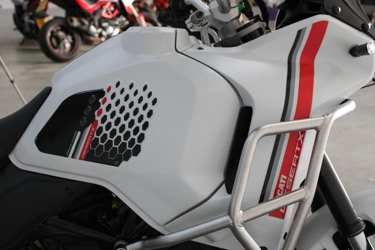 2022 Ducati Desert X in White Silk