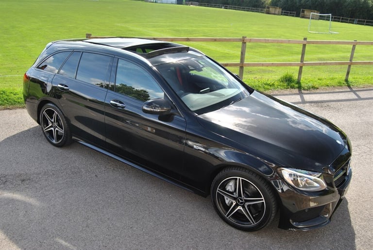 2017 Mercedes-Benz C-Class 3.0 V6 AMG (Premium) Estate 5dr Petrol G-Tronic+ 4MATIC Euro 6 (s/s) (...