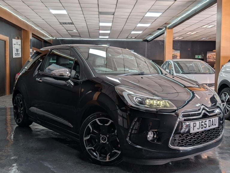 2015 DS Automobiles DS 3 1.2 PureTech Dark Light Hatchback 3dr Petrol EAT6 Euro 6 (s/s) (110 ps) ...