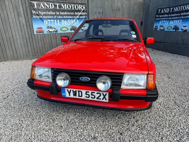  Ford Escort 1.6 XR3 3dr Petrol Manual