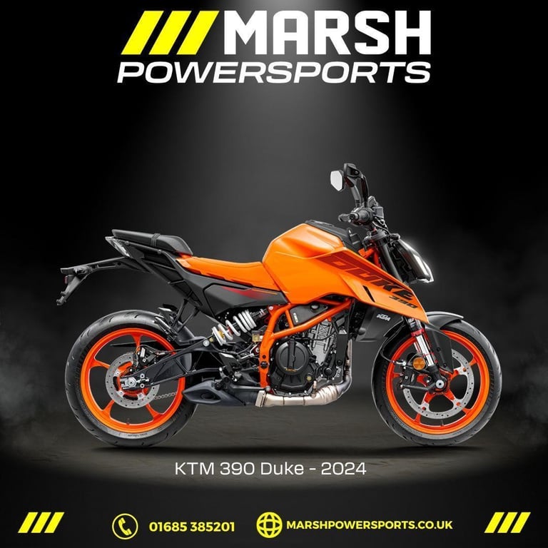 image for KTM 390 Duke 2024 - KTM Main Dealer -Now 800 Off RRP! 0% Finance Available!
