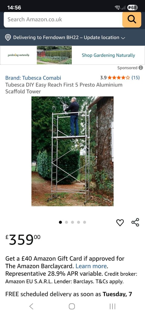 Presto 5 diy aluminum tower scaffold