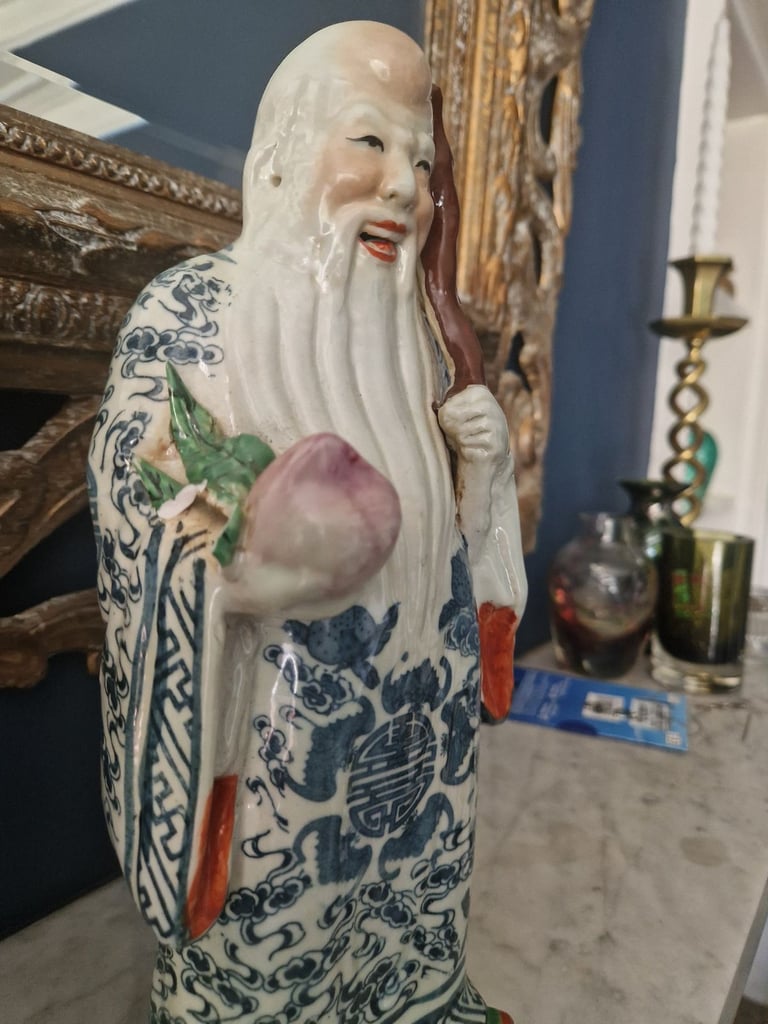 Antique Chinese Porcelain Figures 