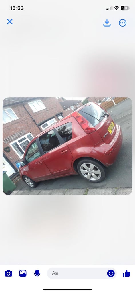 Nissan, NOTE, MPV, 2008, Manual, 1386 (cc), 5 doors