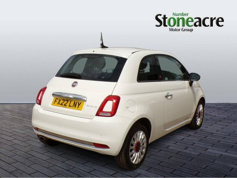 2022 Fiat 500 1.0 70hp Mild Hybrid (red) HATCHBACK Petrol Manual