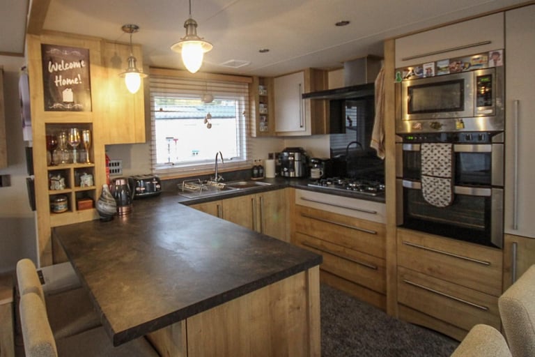 ABI Westwood 2017 static caravan sited at Allhallows, Kent. Private sale
