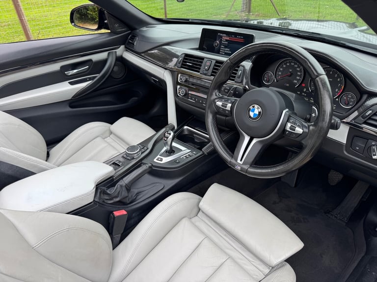BMW M4 3.0 PETROL BI-TURBO AUTO DCT 2DR CONVERTIBLE ULEZ 2015 [15] BLACK