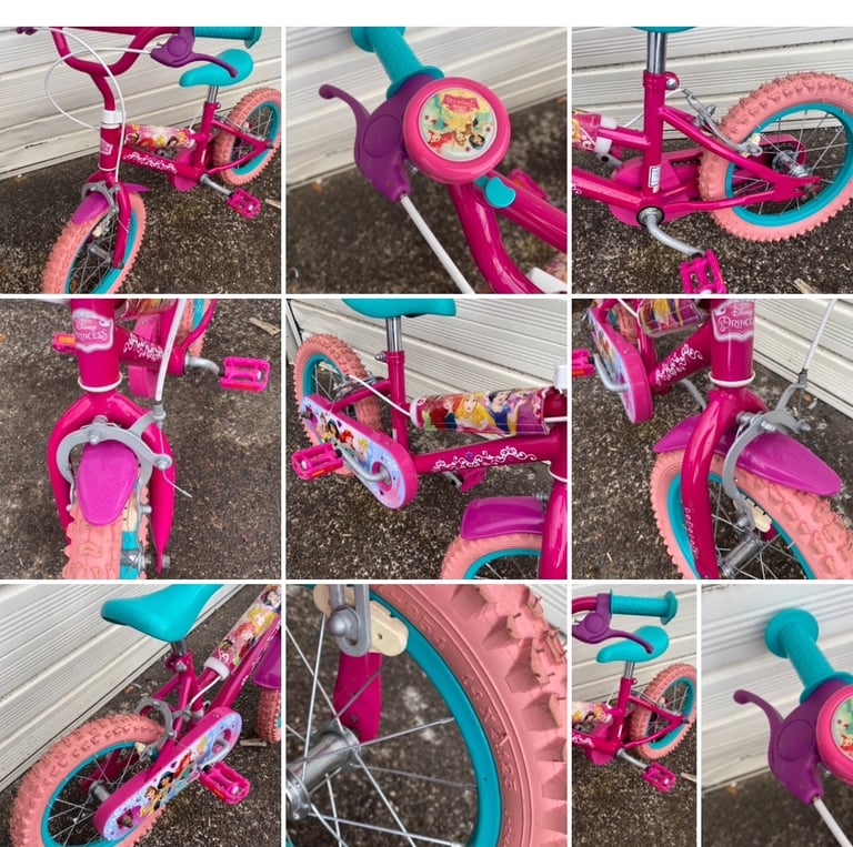 Girls bike 14” vgc