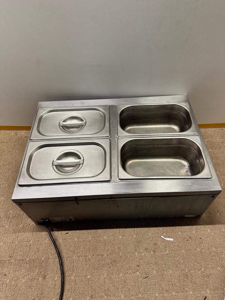Lincat IP21B 4 pot Bain marie food warmer electric