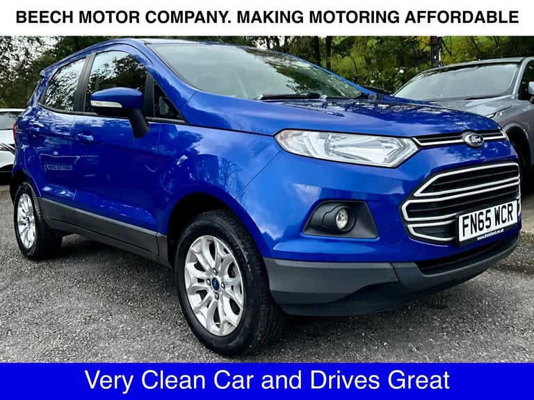 image for 2015 Ford Ecosport 1.5 Zetec 2WD Euro 5 5dr HATCHBACK Petrol Manual