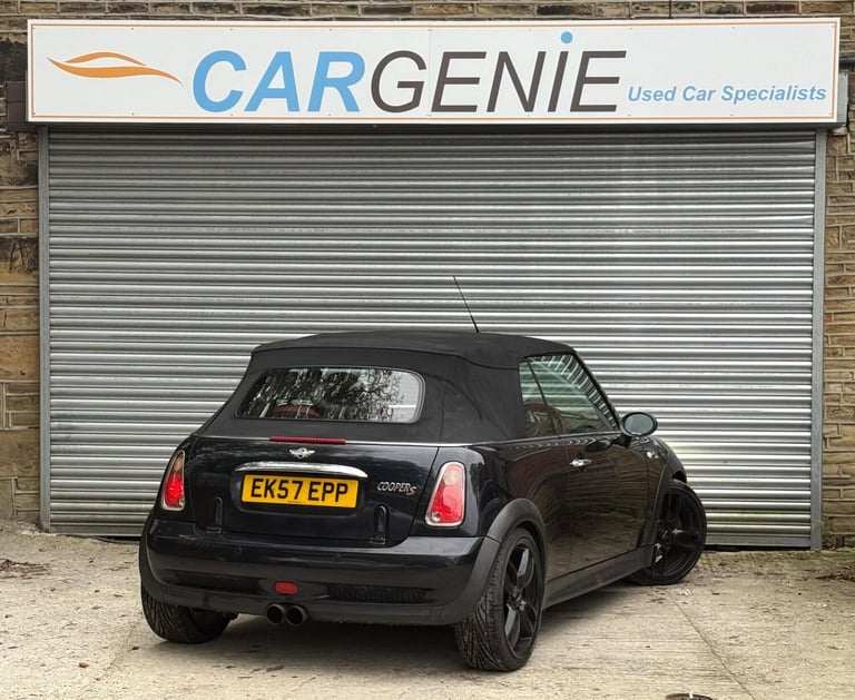 2007 MINI Convertible 1.6 Cooper S Euro 4 2dr CONVERTIBLE Petrol Manual