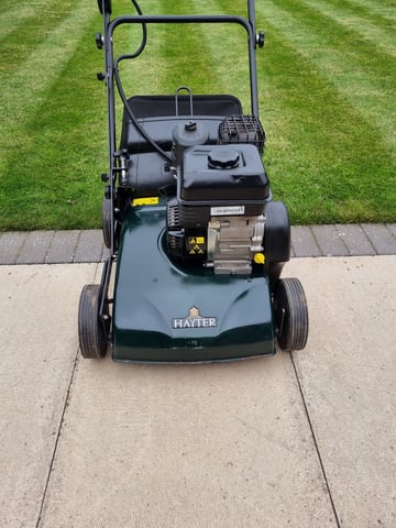 Serviced Hayter 110J VGC Petrol Scarifier Lawnmower Delivery