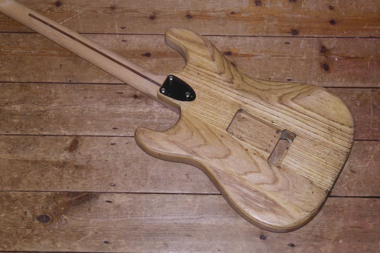 1976 Fender USA Stratocaster project, body and neck heavily modified