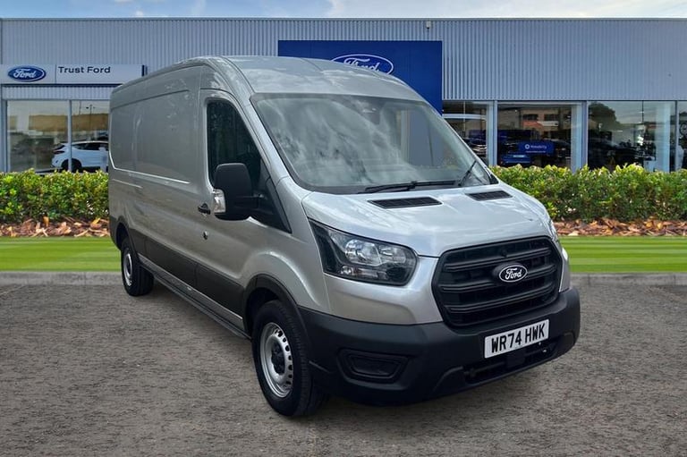 2024 Ford Transit 350 Leader AUTO L3 H2 LWB Medium Roof FWD 2.0 EcoBlue 165ps, AIR CON, REAR Pane...