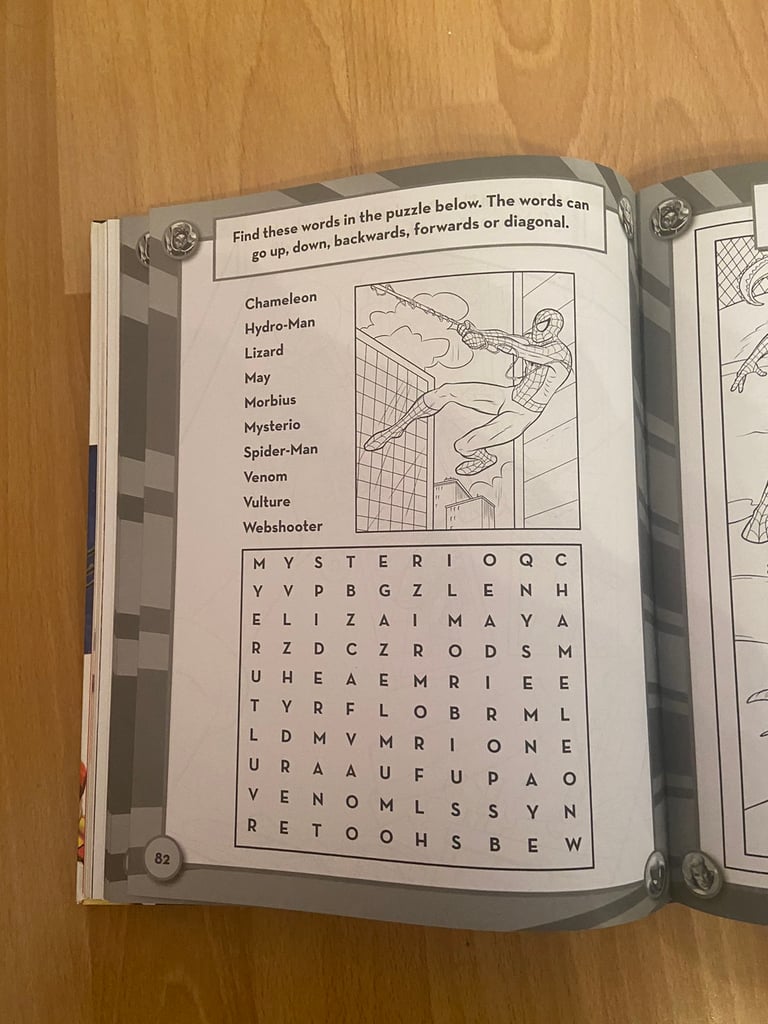 Marvel Activity Book