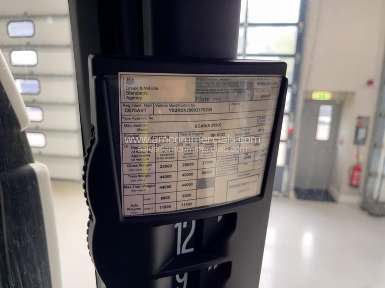 2020 (70) SCANIA R500 6X2 TAG HIGHLINE