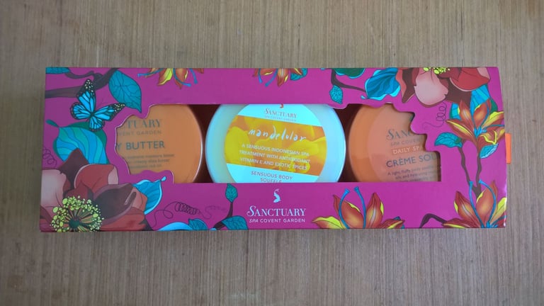 New Sanctuary Spa Ultimate Moisture Trio Gift Set Body Moisturisers,