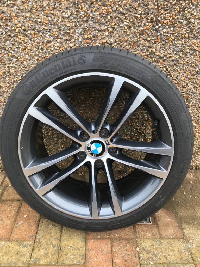 2 x BMW 3series GT F34 19” 598M alloys 9J 7847544, 8J 7847543 and Continental tyres
