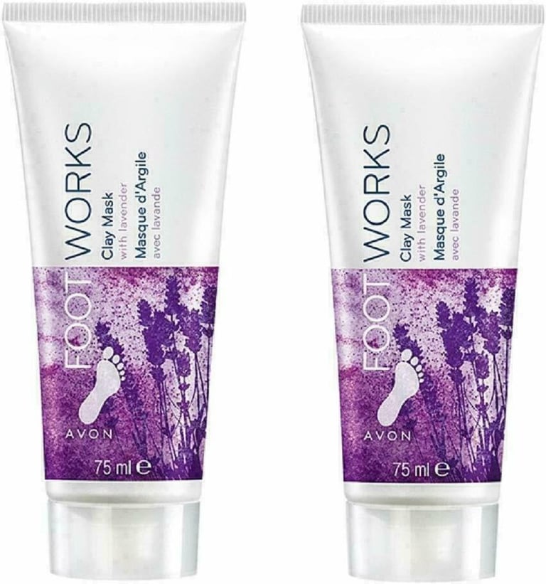 image for AVON FOOT WORKS CLAY MASK 75ML
