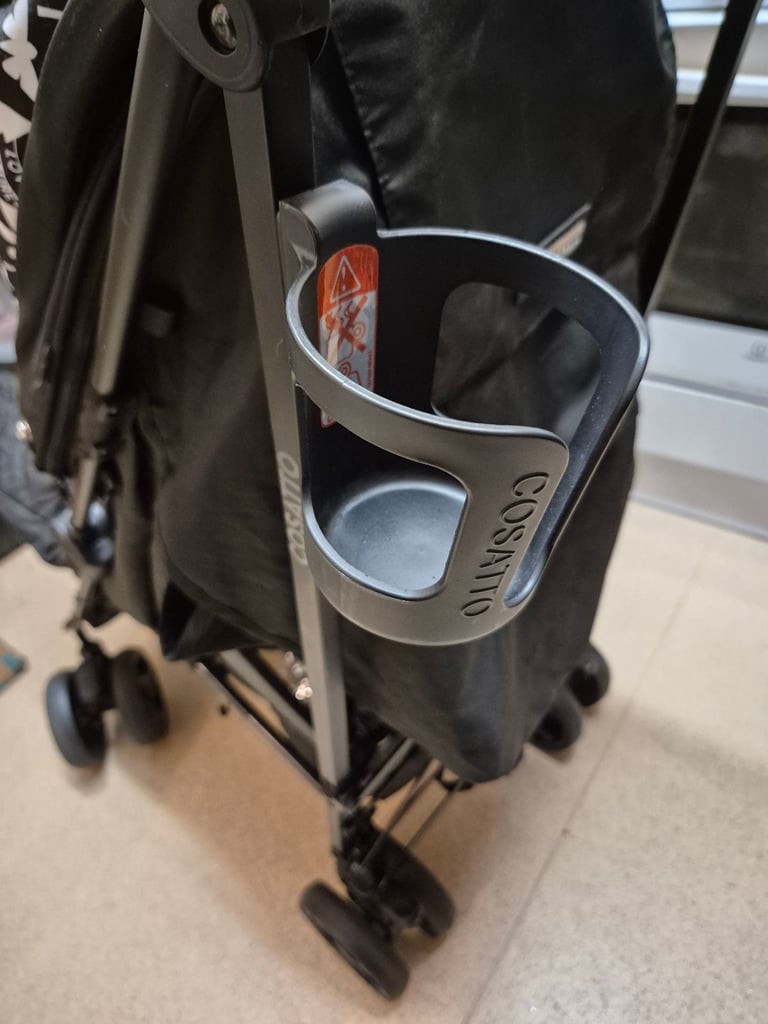 Cosatto Supa 3 Stroller Buggy - Silhouette Black Quilt - FROM BIRTH - Full Set