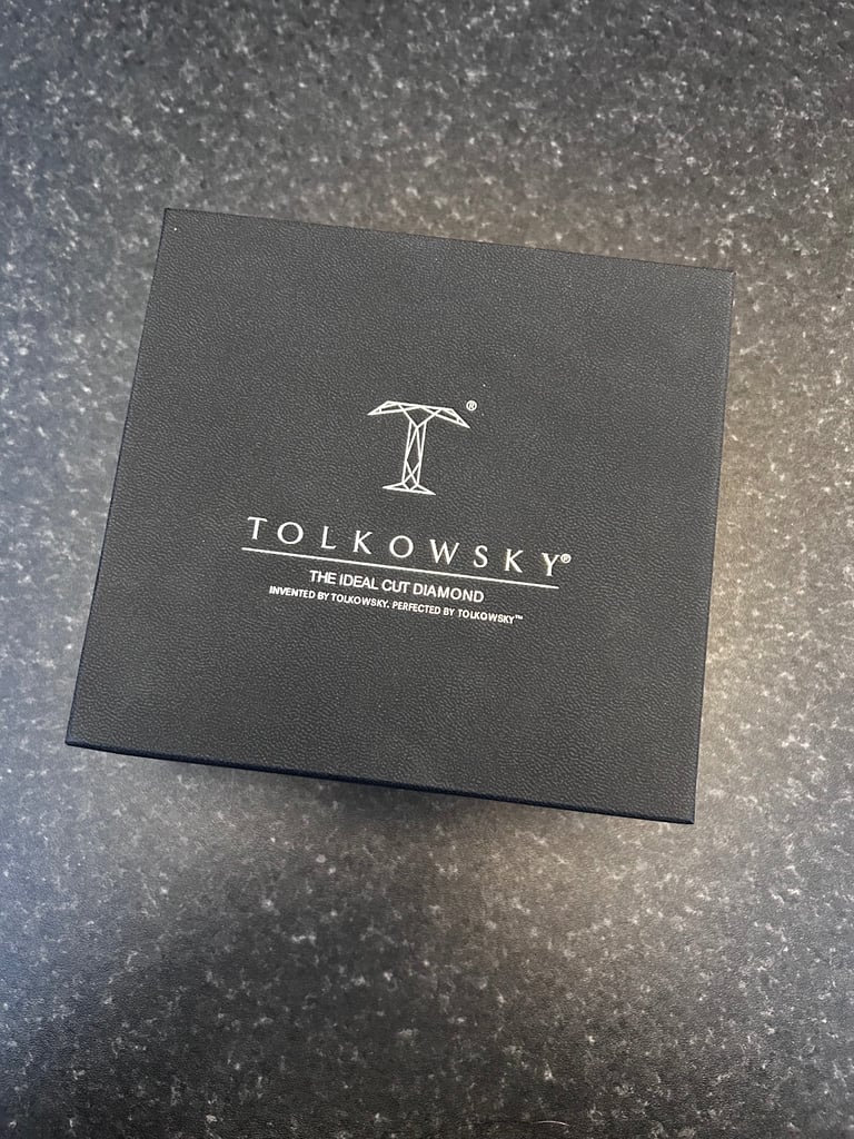 Tolkowsky Bridal Set (Engagement and Wedding Ring) 