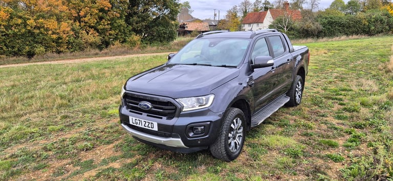 Low Mileage ULEZ Compliant, AT Tyres. Ford, RANGER, Pick Up, 2021, Automatic, 1996 (cc)