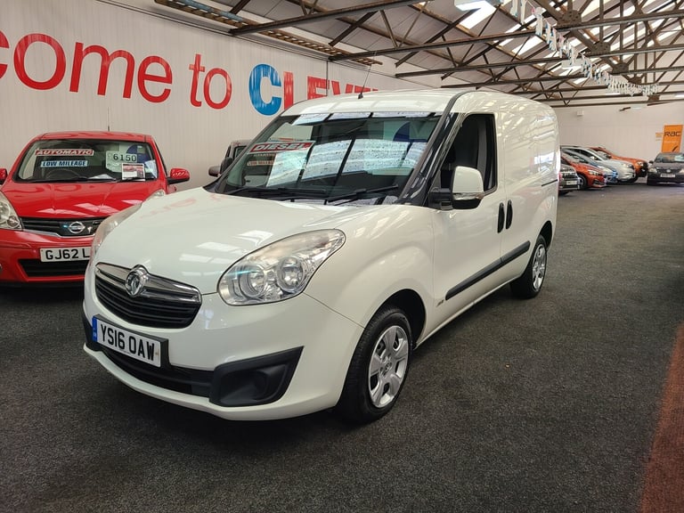 2016 Vauxhall Combo 2000 1.3 CDTI 16V Diesel H1 Sportive Van Panel Van Diesel Manual