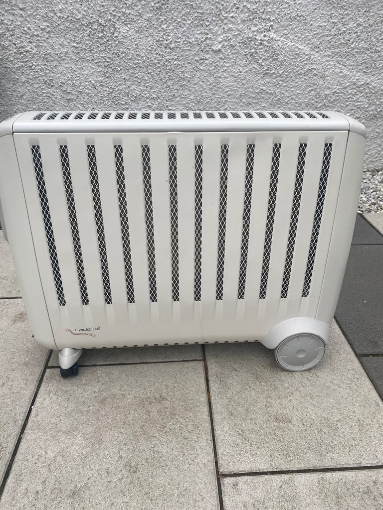 Portable electric radiator - powerful and economical 