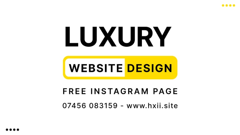 Stunning Website Design + Free Instagram in City Centre! Web Designer Developer Website Development