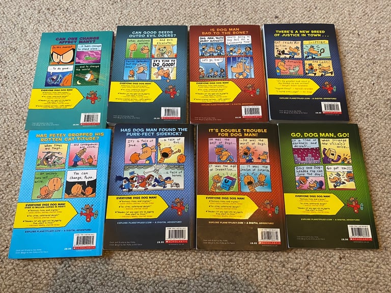 Dogman series by Dav Pilkey x 13