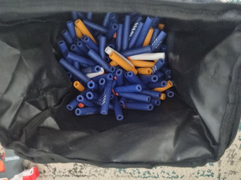 Nerf guns and accessories