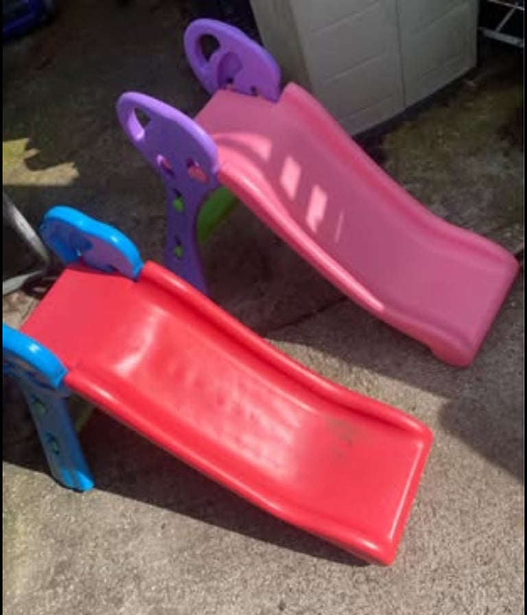 image for Baby / toddler garden slides folding fold up girls boys nursery