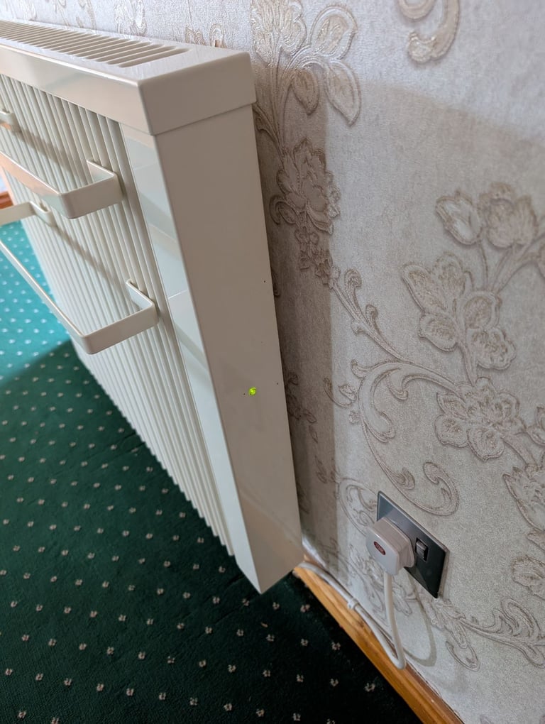 9 x Sunflow electric radiators with digital controls