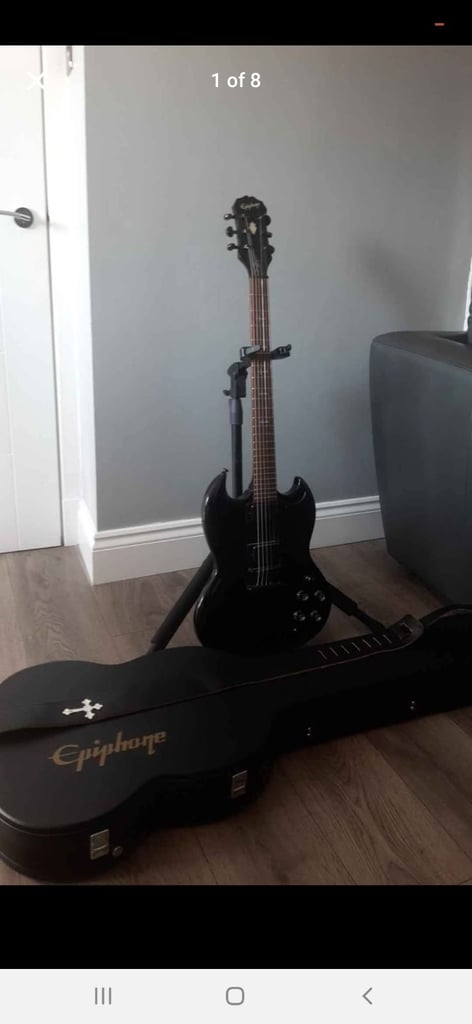 image for Tony Iommi Epiphone Signature G-400 SG Guitar 