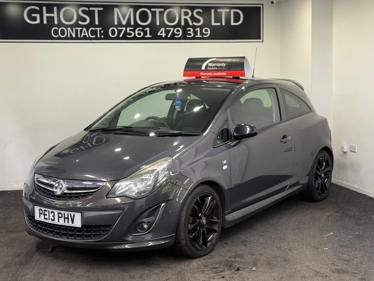 2013 Vauxhall Corsa 1.2 16V Limited Edition Euro 5 3dr HATCHBACK Petrol Manual