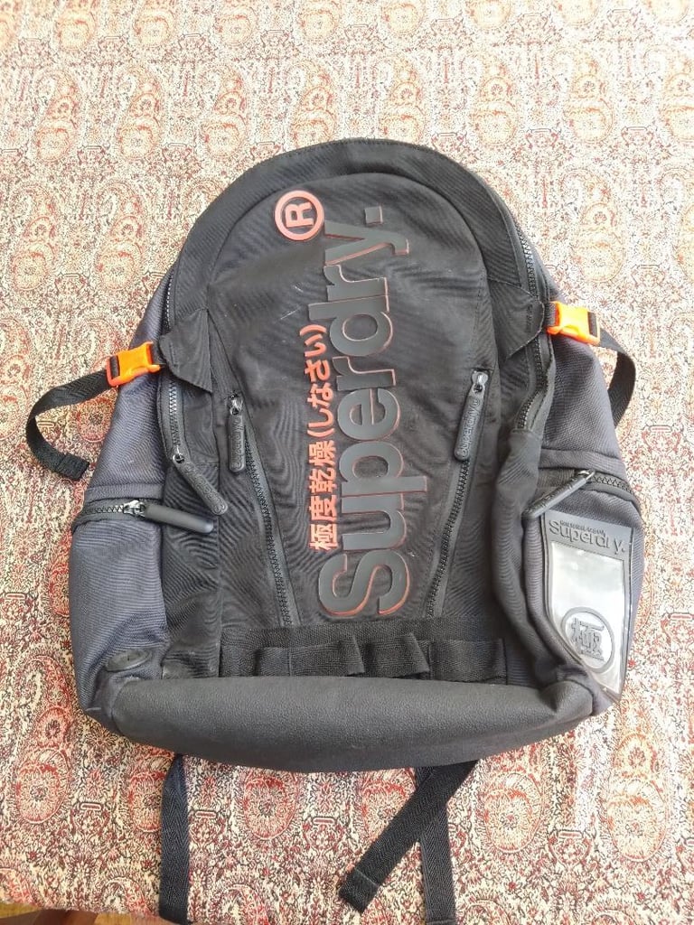 image for Superdry Black Label Back Pack pre owned 