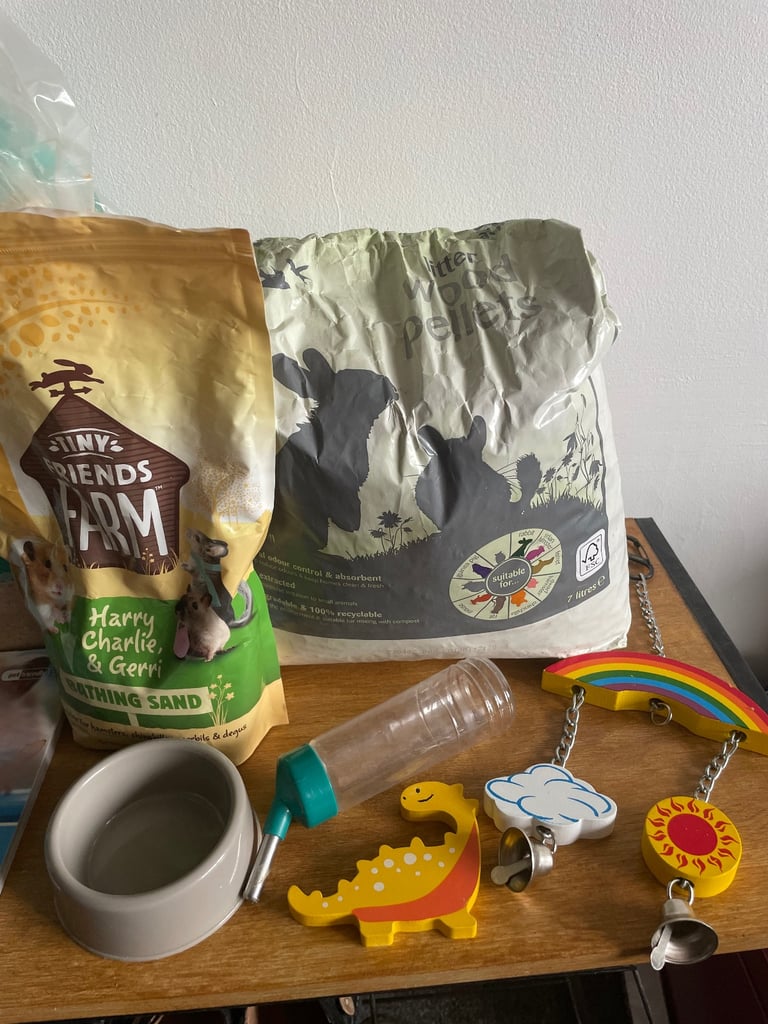 Large Hamster Cage & Accessories 