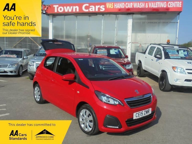 image for Peugeot 108 ACTIVE -ONLY 42496 MILES, ZERO ROAD TAX, MULTIMEDIA CENTRE CONSOLE,