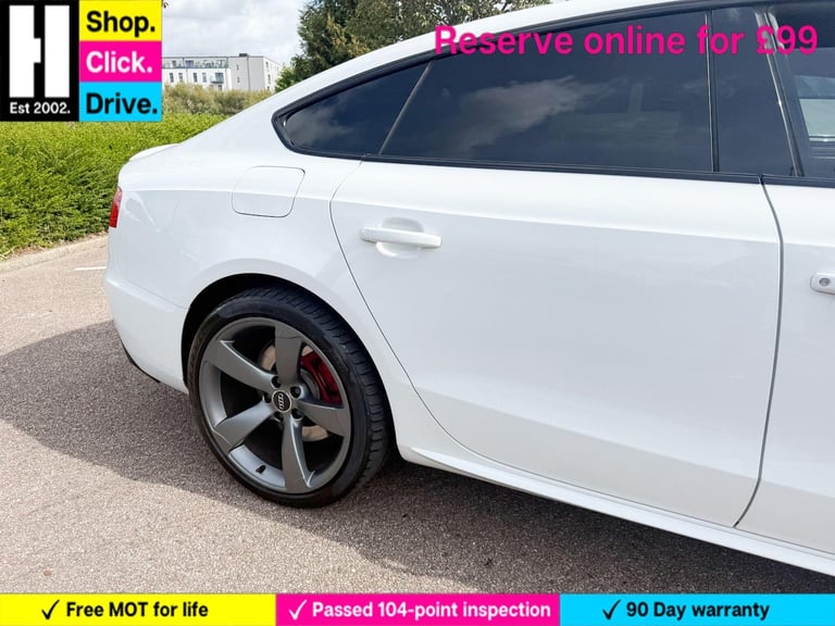 2014 Audi S5 3.0 TFSI V6 Black Edition Sportback S Tronic quattro Euro 5 (s/s) 5dr HATCHBACK Petr...
