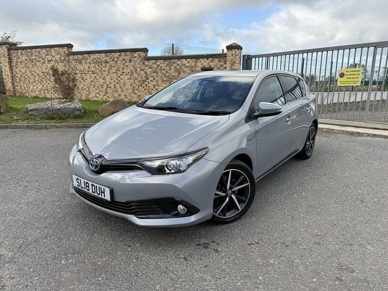 2018 Toyota Auris 1.8 Hybrid Design TSS 5dr CVT [Nav] HATCHBACK PETROL/ELECTRIC Automatic