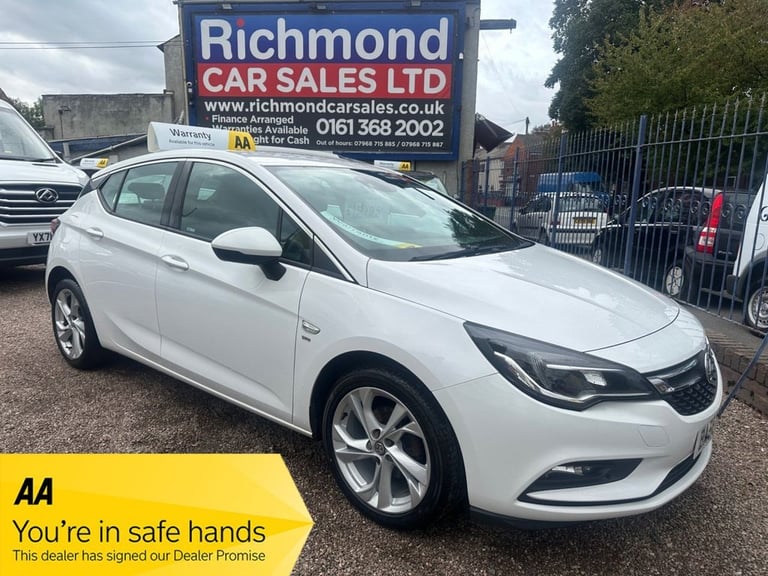 image for 2017 Vauxhall Astra 1.4i SRi Hatchback 5dr Petrol Manual Euro 6 (100 ps) Hatchback Petrol Manual