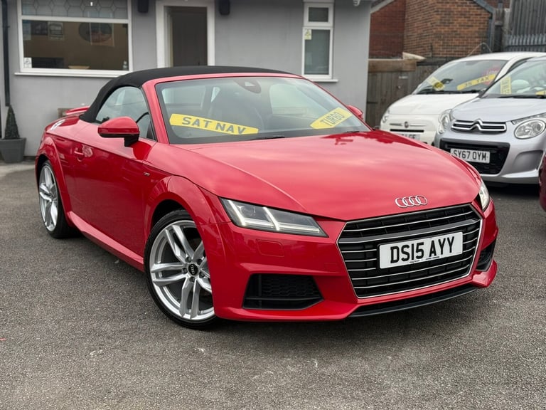 2015 Audi TT 2.0T FSI S Line 2dr CONVERTIBLE Petrol Manual